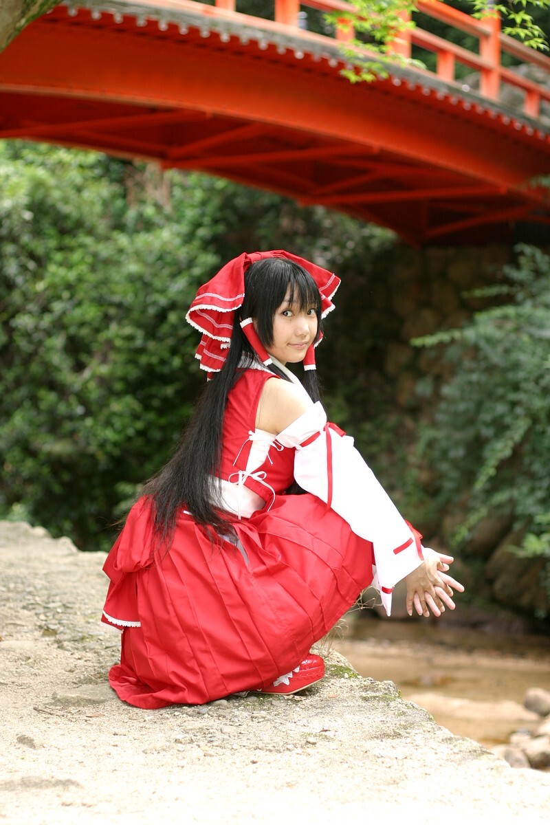 Cos set c74 Reimu beautiful Japanese Beauty Set